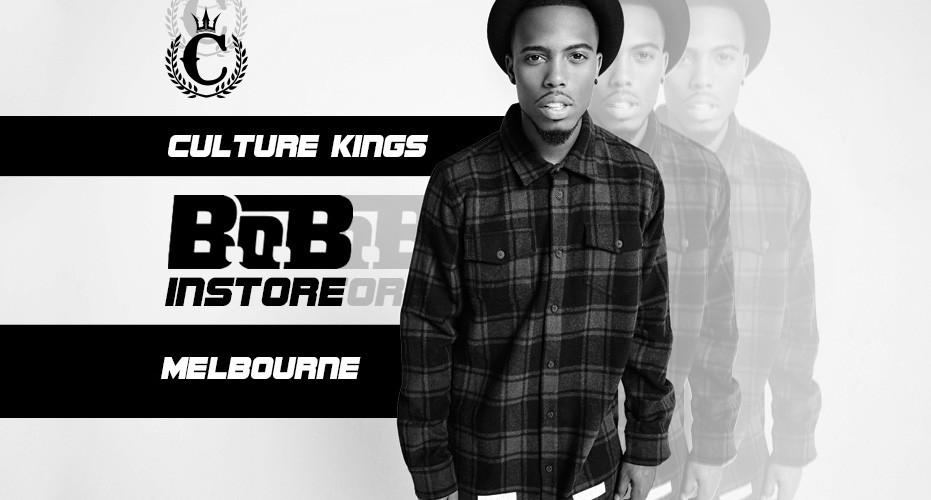 B.o.B In Store at Culture Kings Melbourne