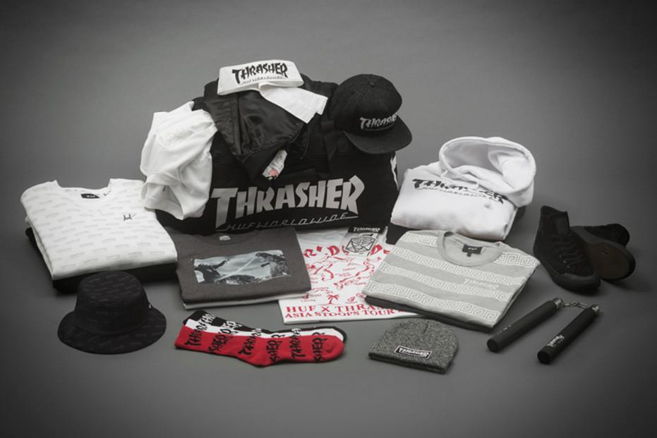 HUF X Thrasher Stoops Asia Tour Collection
