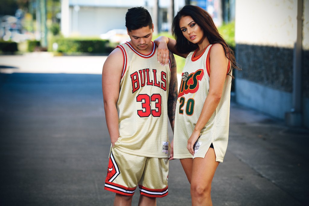 How To Style The Mitchell & Ness Gold Swingman Collection