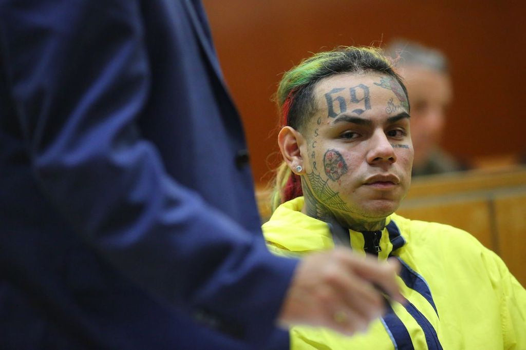 6ix9ine's Trial Has Been Set For September 2019