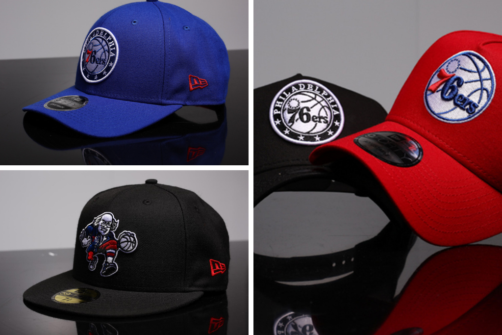 Rep Philadelphia 76ers With New Era's Latest