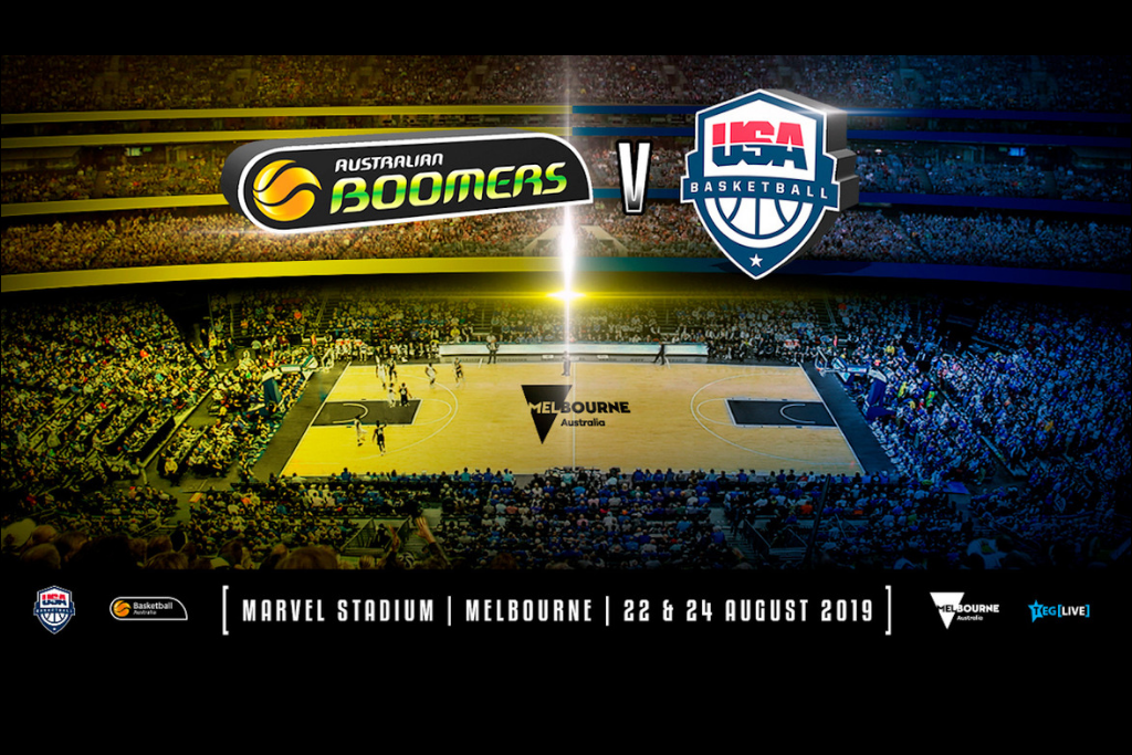 WIN TICKETS TO AU BOOMERS VS USA BASKETBALL