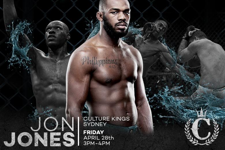 Jon Jones Hits Sydney Today