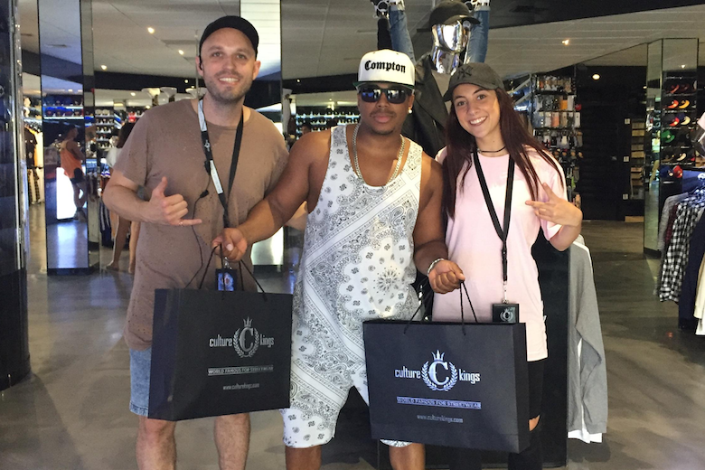 S Club 7's Bradley McIntosh Visits Culture Kings