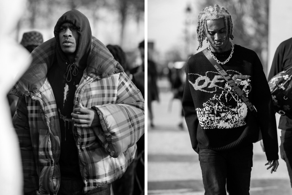 Peep Skepta, Playboi Carti & J Balvin At Paris Fashion Week '19