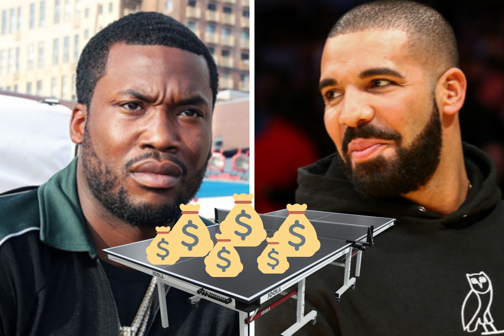 Meek Mill Lost $100K To Drake In Ping Pong?!