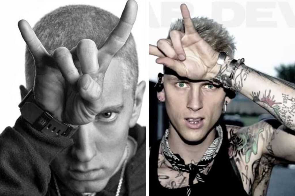 Machine Gun Kelly Fires Shots At Eminem