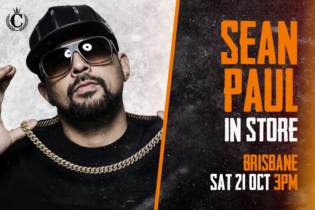 Sean Paul At Culture Kings