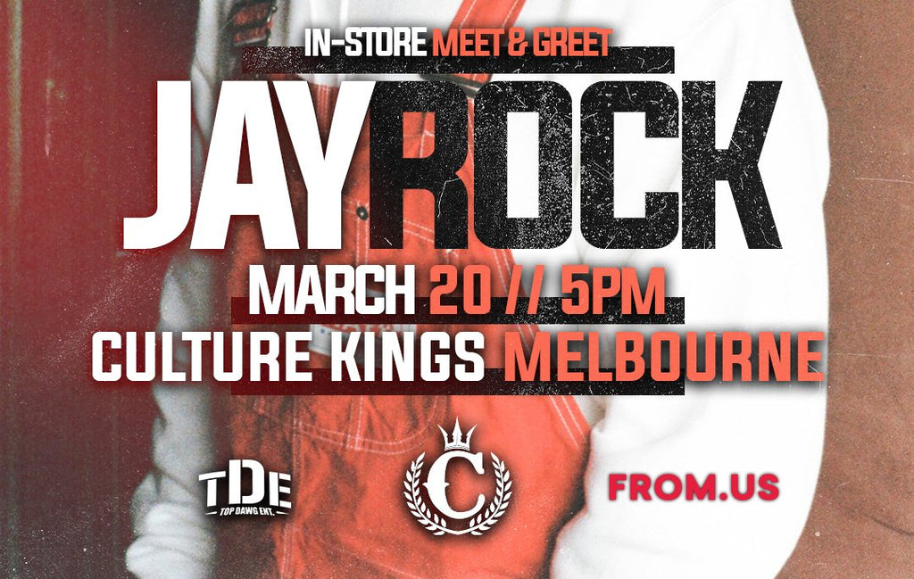 Meet Jay Rock At CK Melbourne!