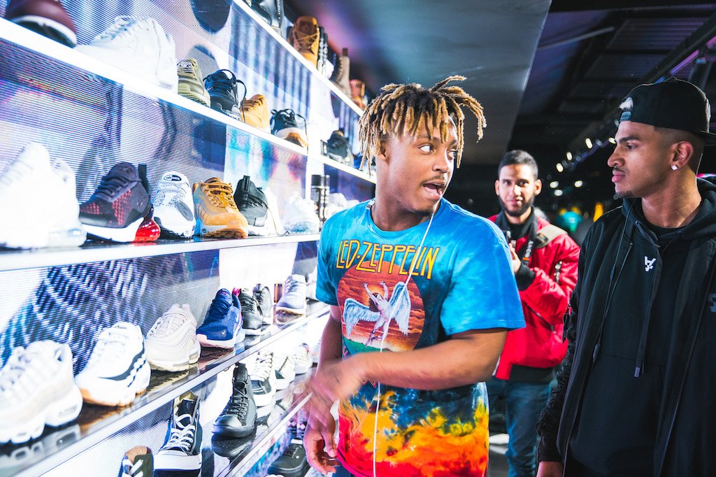 Juice WRLD Hit Up Culture Kings Melbourne