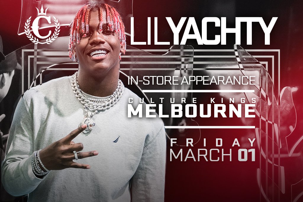 Lil Yachty Is Coming To Culture Kings Melbourne