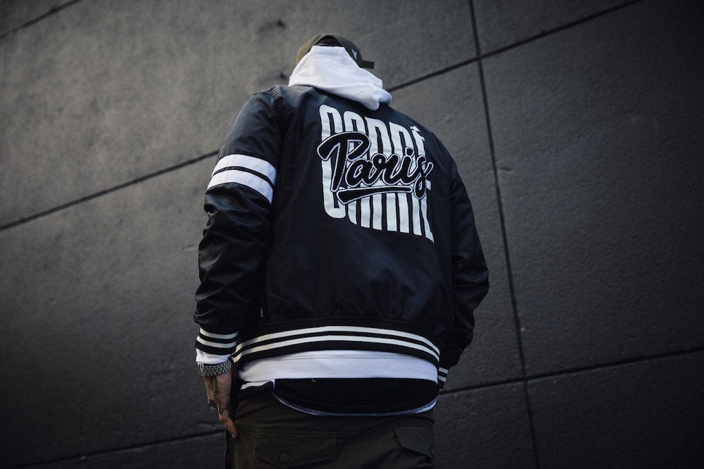 Update Your Winter Wardrobe With The Carré Noir Varsity Jacket