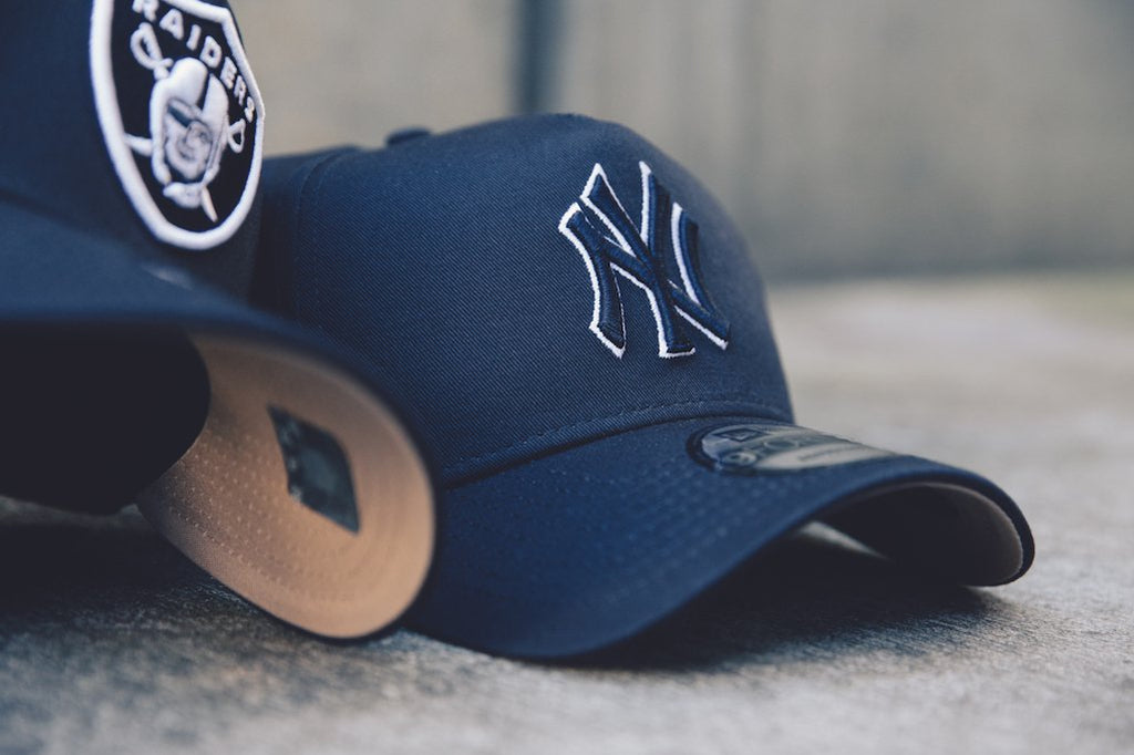 Navy/Camel Underbrims Are Fire