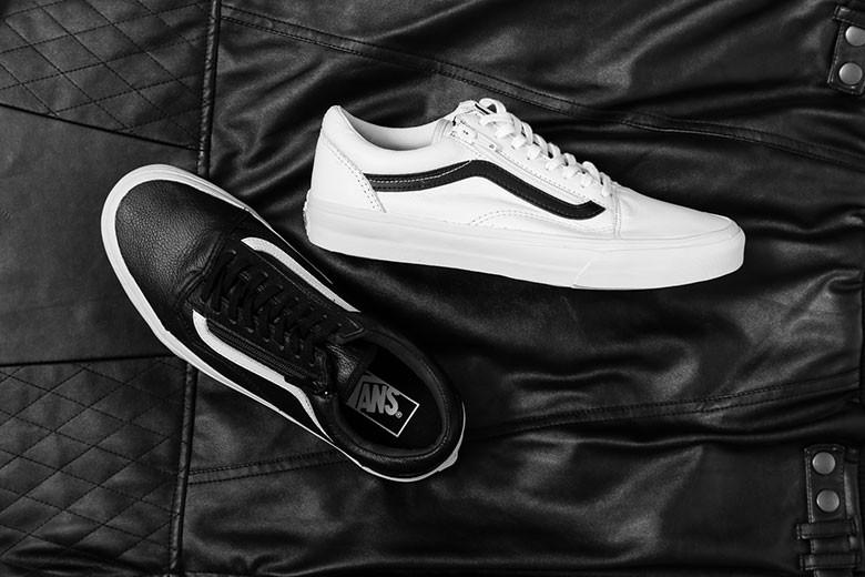 Vans 2015 Premium Leather Old Skool Zip Collection