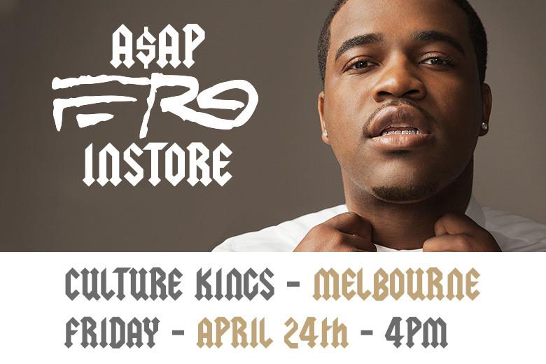 The Traplord, ASAP Ferg In Store at Culture Kings Melbourne!