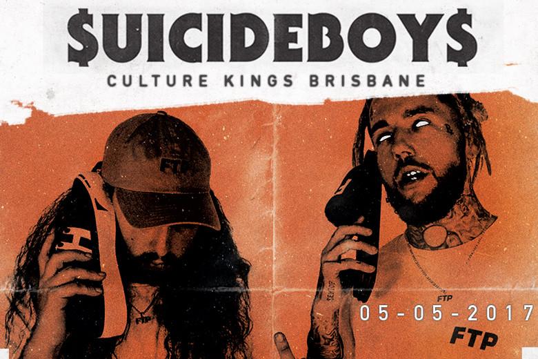 $uicideboy$ In Store At Culture Kings, Brisbane