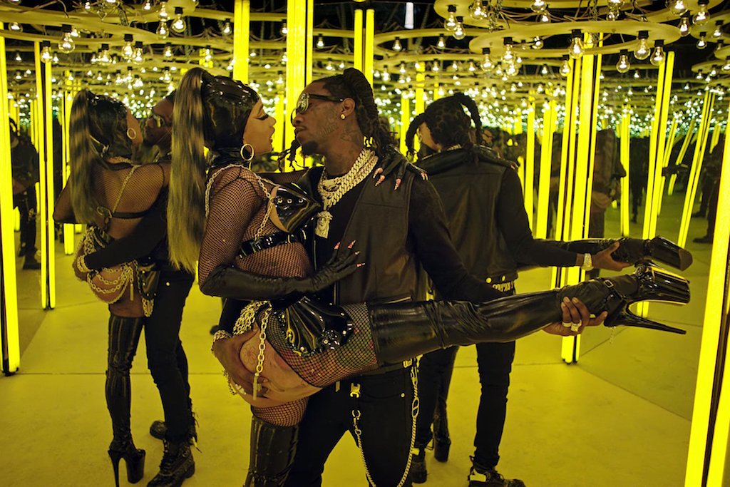 Offset & Cardi B Reunite In Video For 'Clout'