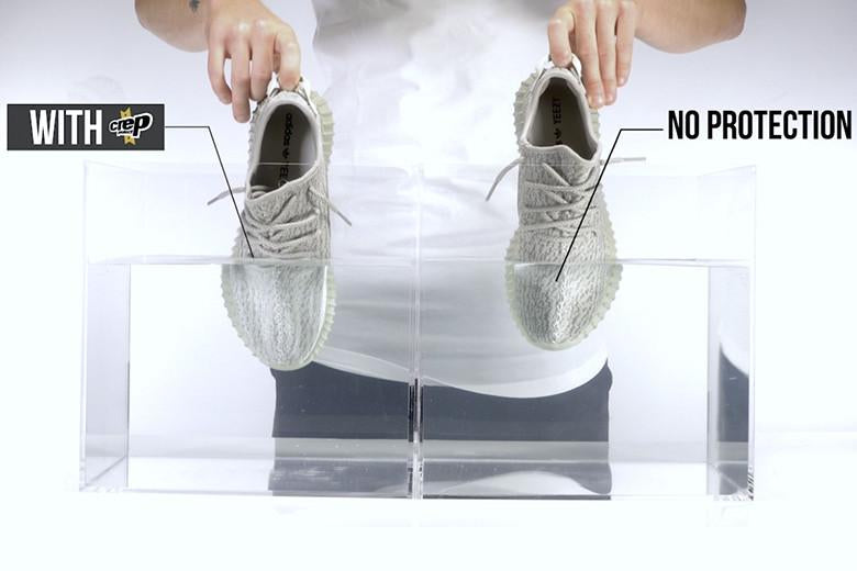 Yeezy Moonrock With Crep Protection And Without