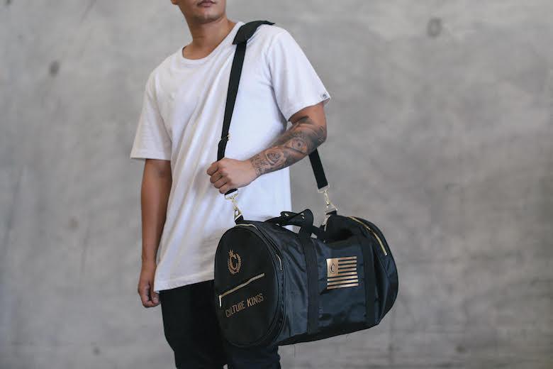 CK Not For Sale Gold Duffle Bag Limited Release