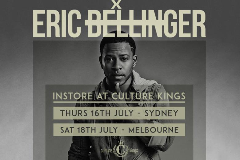 Eric Bellinger Coming To Culture Kings