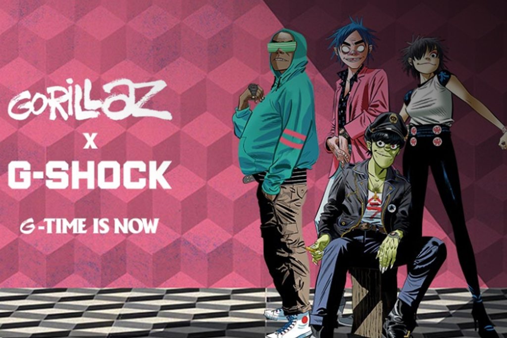 Gorillaz x G-Shock Collection - Only 2 Places In The World To Cop!