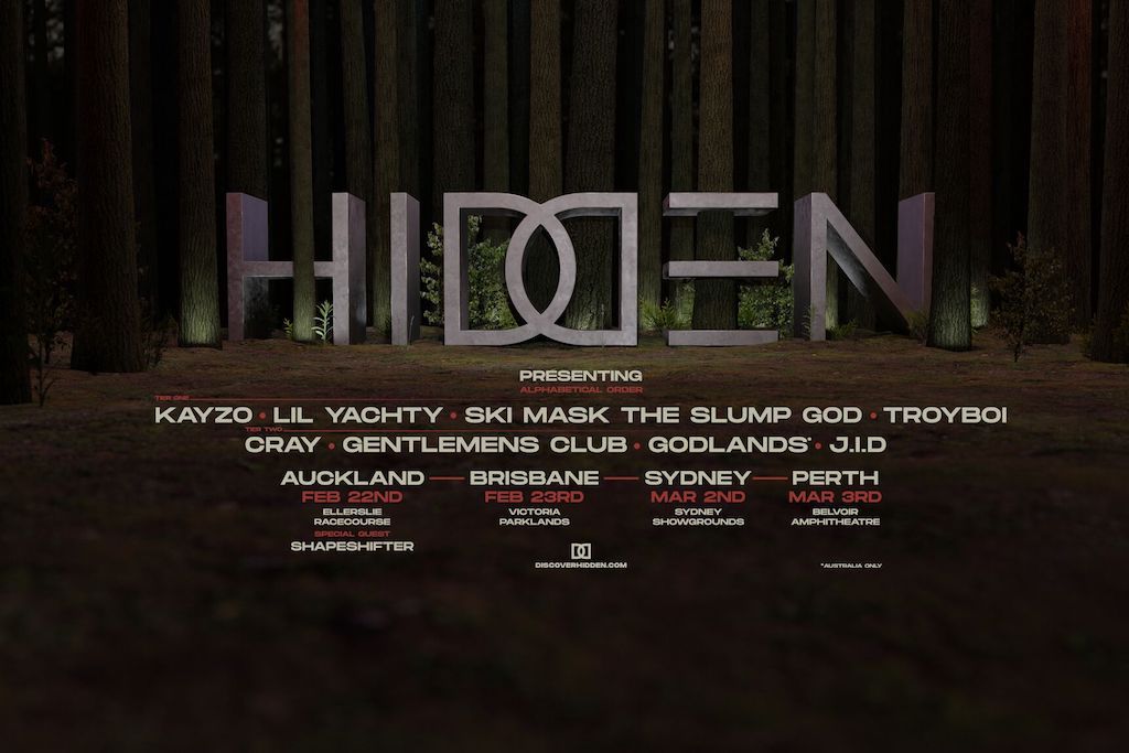 HIDDEN ANNOUNCES 2019 LINE UP FT. LIL YACHTY