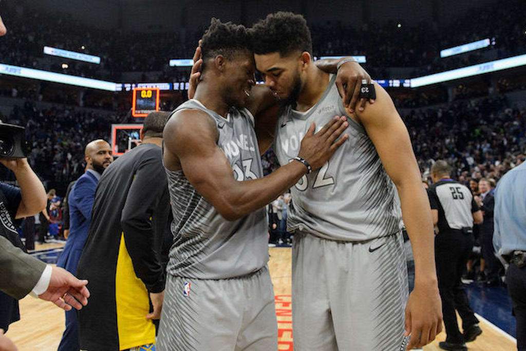 Karl-Anthony Towns Mourns Jimmy Butler Trade