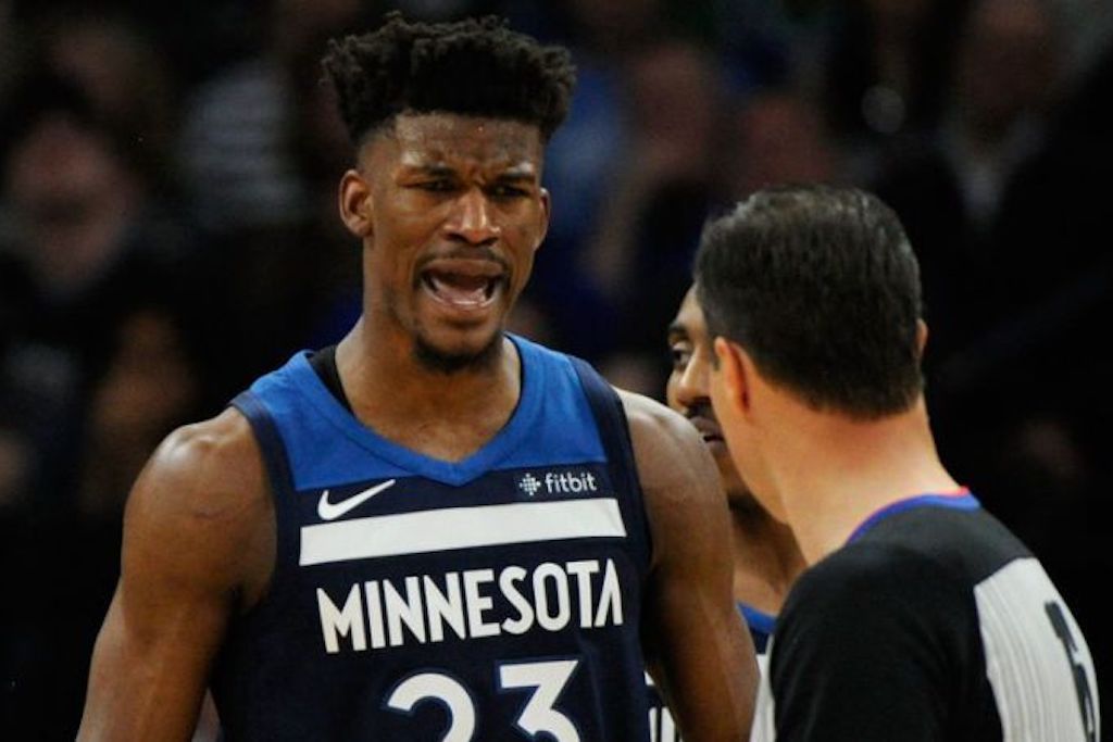 Jimmy Butler Has Meltdown At Wolves' Training