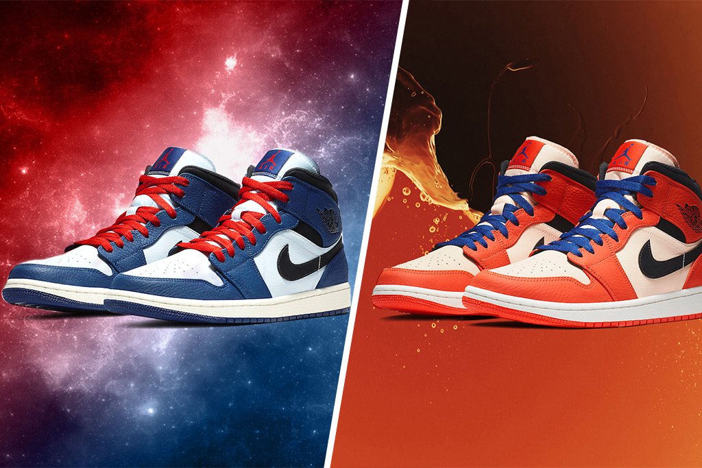 2 x New Air Jordan 1 Mid SE Colourways Dropping Tomorrow