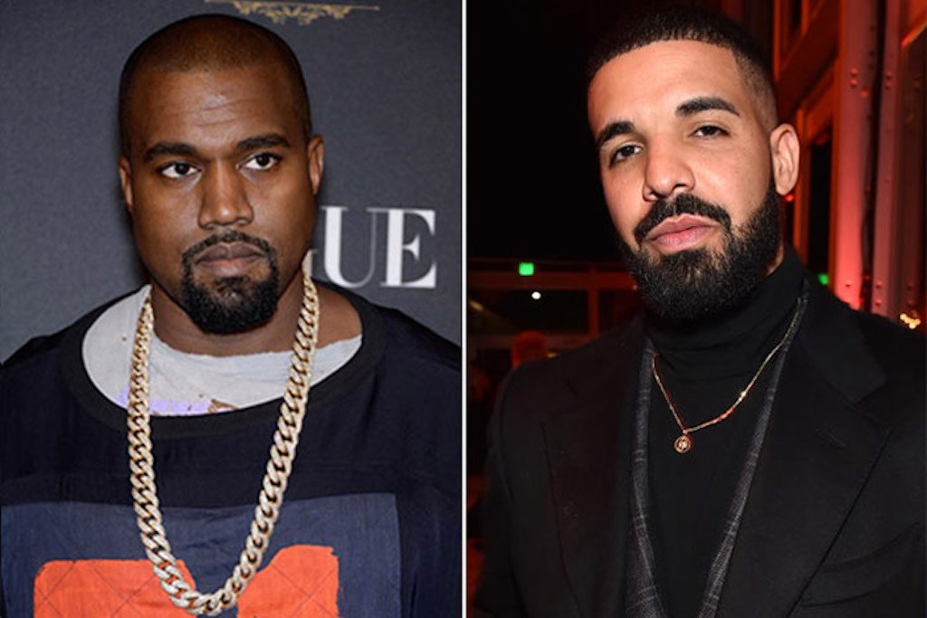 Kanye Is Going Off On Twitter At Drake... For The 2nd Time Today