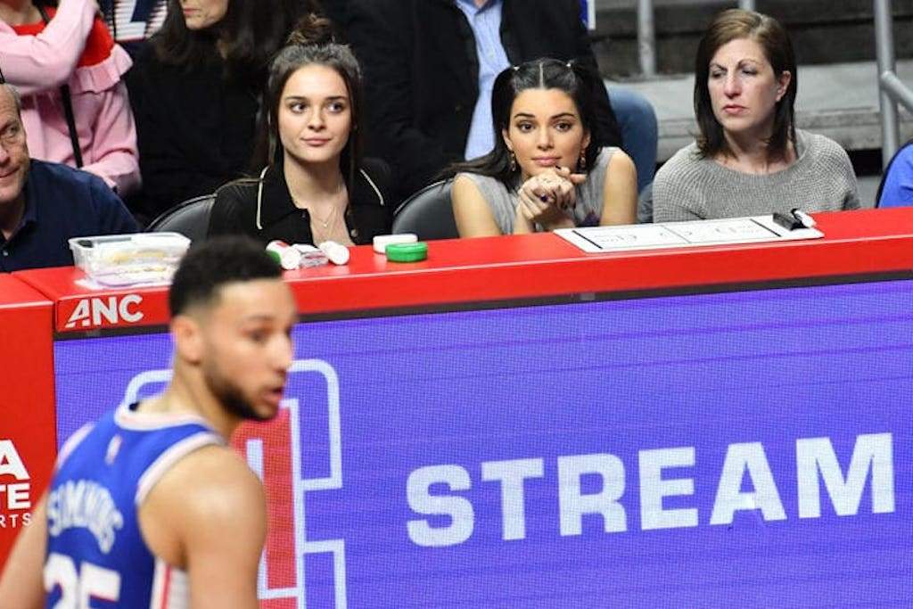 Sixers' Owner Says Kendall Is Their Good Luck Charm