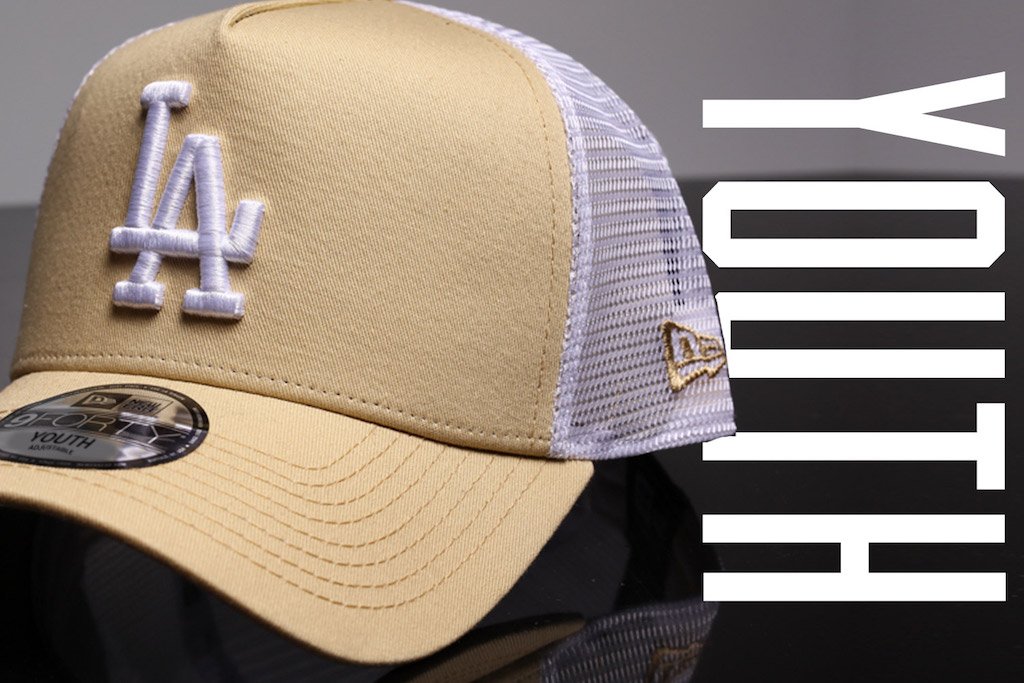 Kids White/Nude Trucker Caps Are Coming