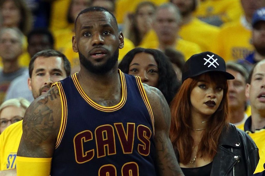 LeBron's Biggest Fan Is 100% Rihanna