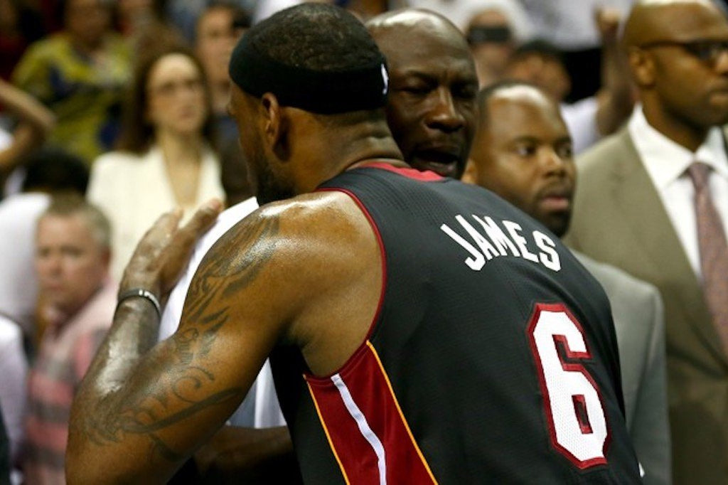 LeBron Says Meeting Jordan Was Like 'Meeting God'