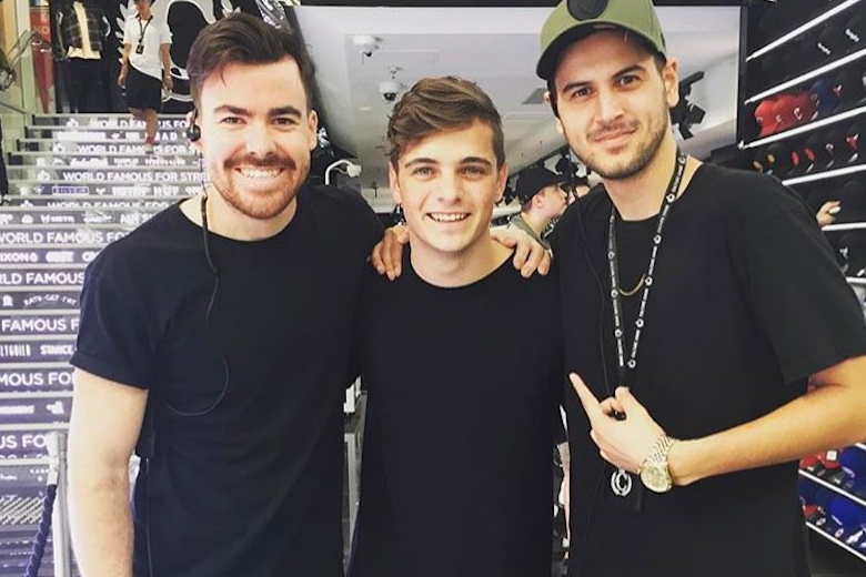 Martin Garrix Drops Into Culture Kings On Justin Bieber Tour