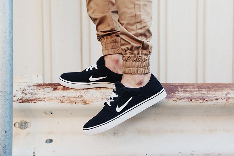 Nike SB Portmore Canvas Black/White