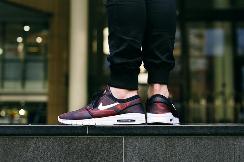 Nike SB Stefan Janoski Max Premium Black/White/Red