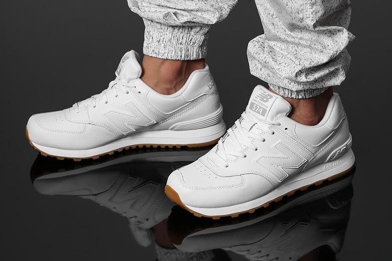 New Balance 574 Opposing Forces White/Gum