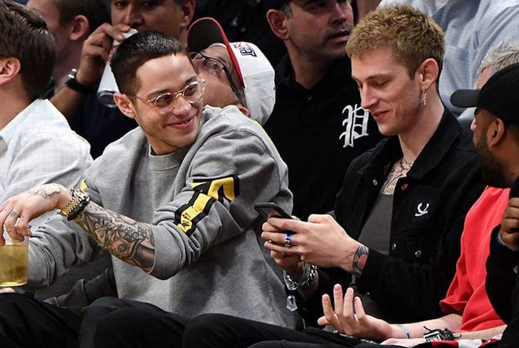 Machine Gun Kelly & Pete Davidson Are Best Buds Now