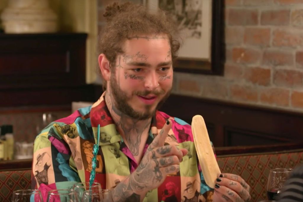 Dennis Rodman Gave Post Malone A $25 Olive Garden Gift Card For Xmas Lol