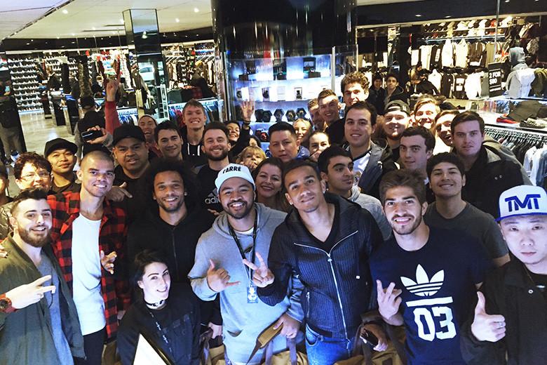 Real Madrid in store at Culture Kings Melbourne