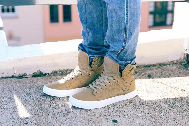 Supra Skytop D Khaki/White