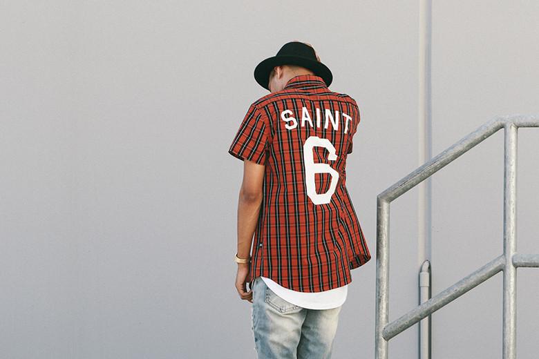 Saint Morta Saint Check Button Up