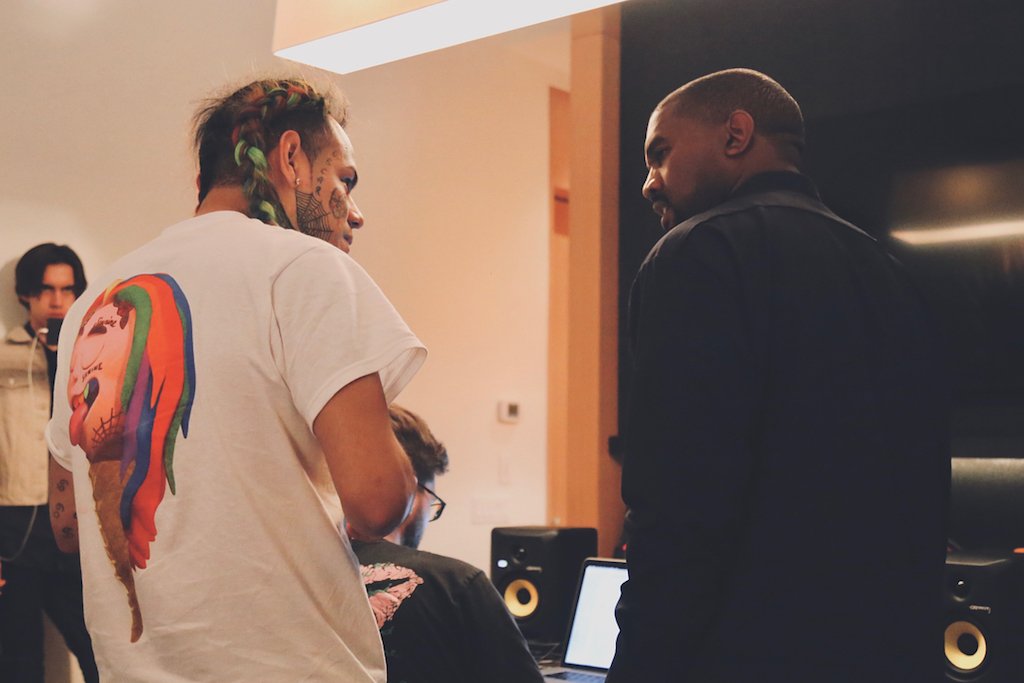 Kanye West & 6ix9ine Making Music?!