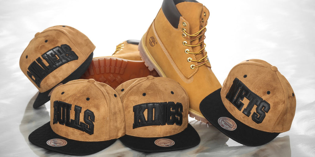 Mitchell & Ness Suede Snapbacks