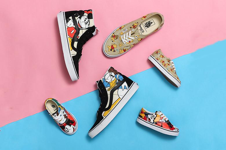 Vans X Disney Footwear Range