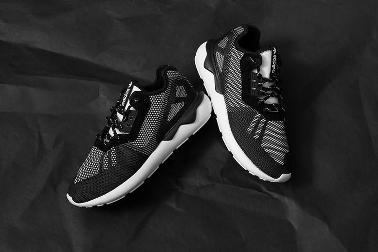 adidas Tubular Runner Weave Black/White S74813