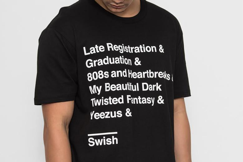 Goat Crew Yeezy Discograph Tee's